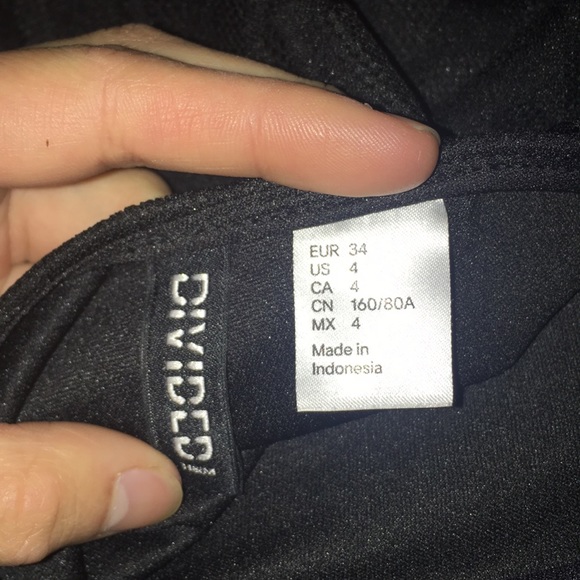 Black casual long sleeve dress - Picture 4 of 4